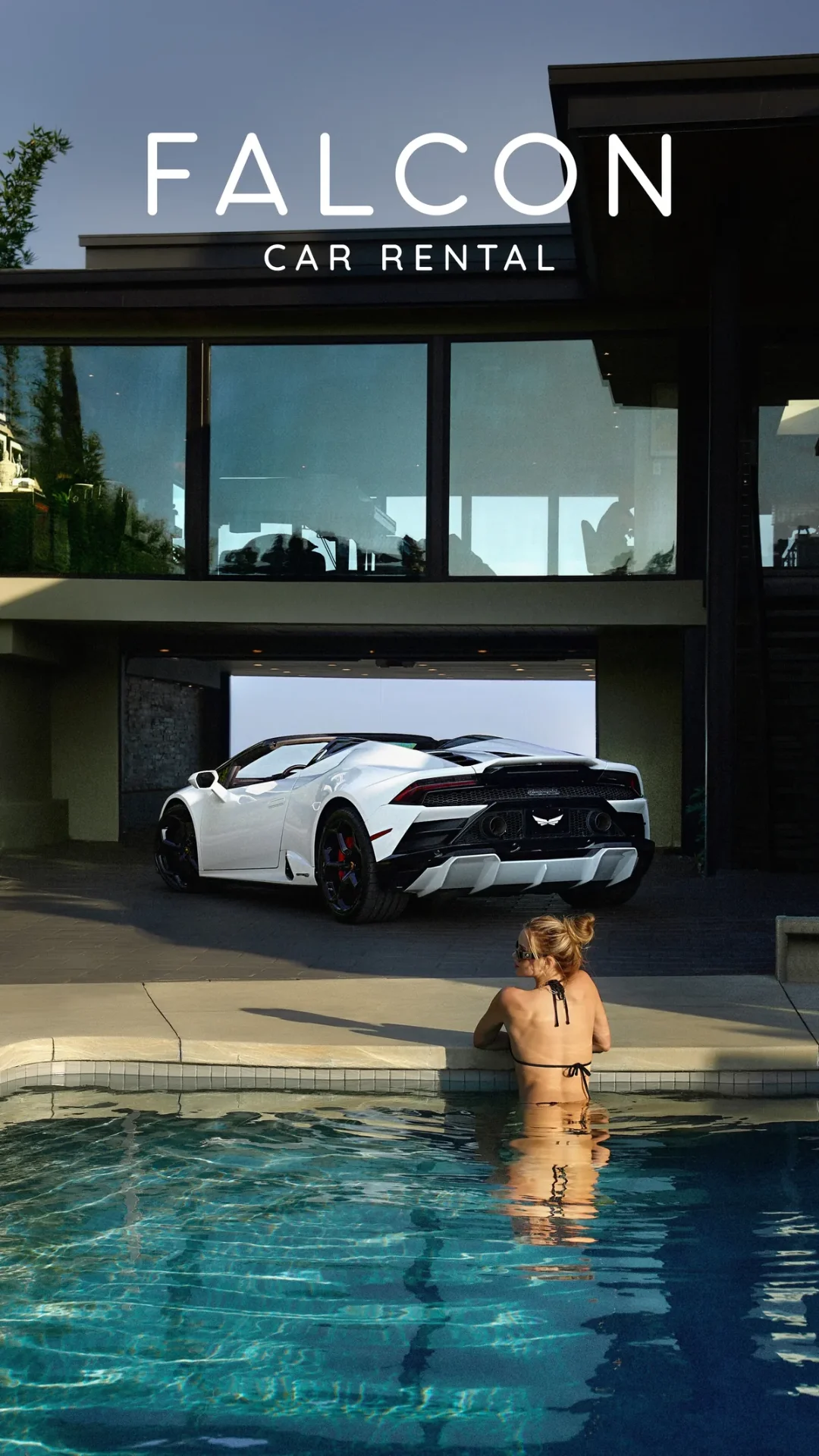 Falcon Car Rental — Lamborghini Huracán