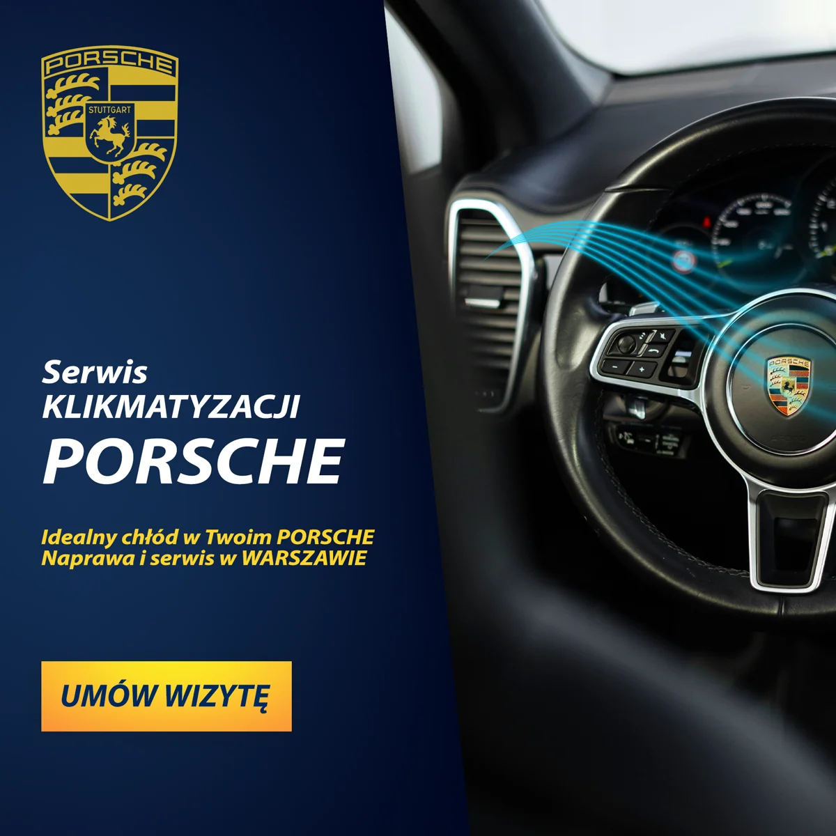 Maxi Mobil — serwis klimatyzacji Porsche (kwadrat)